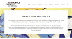 Desktop Screenshot of emergencecreative.com