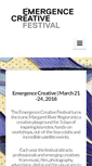 Mobile Screenshot of emergencecreative.com